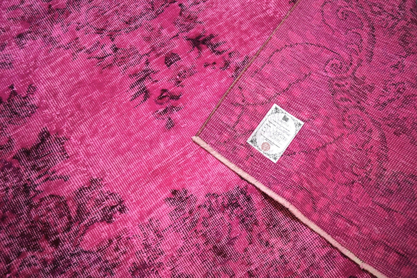 Roze vintage vloerkleed - E759 - Lavinta