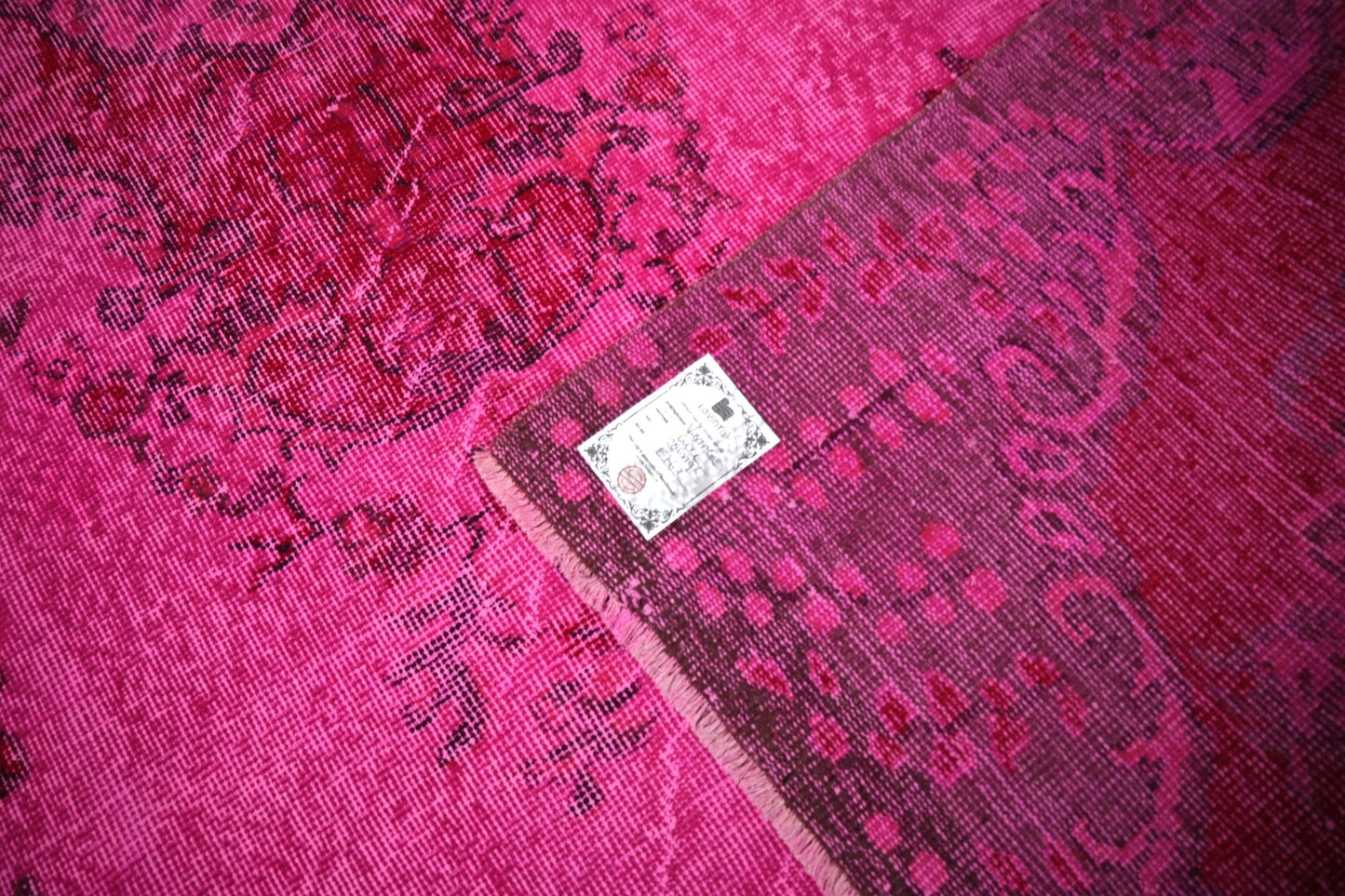 Roze vintage vloerkleed - E763 - Lavinta