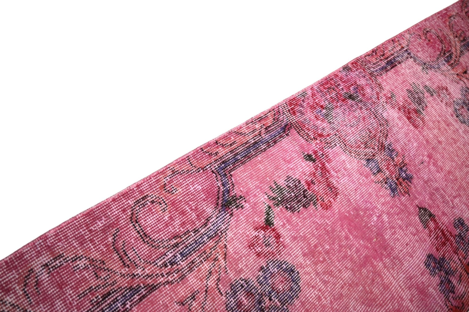 Roze vintage vloerkleed - E768 - Lavinta