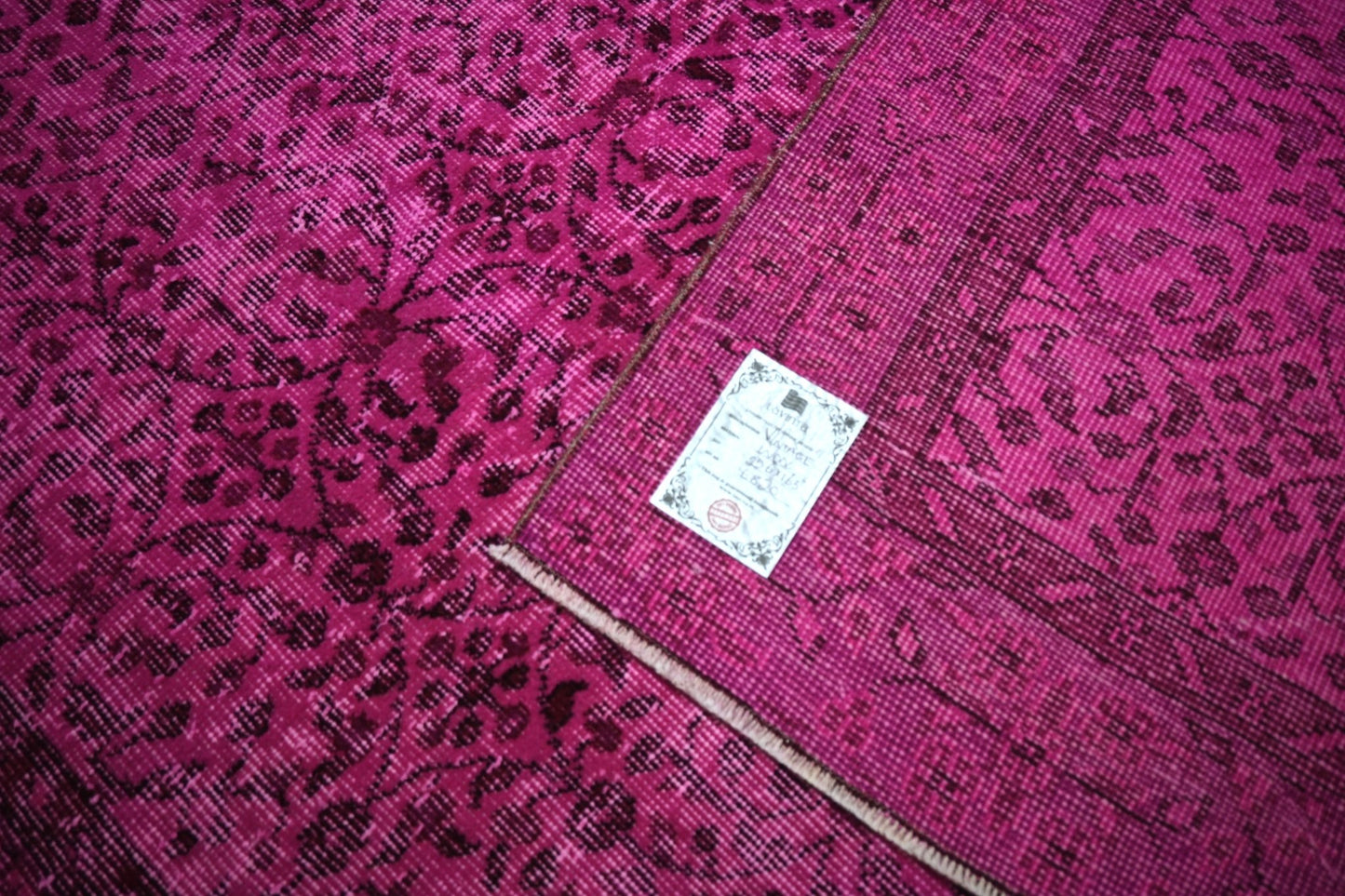 Roze vintage vloerkleed - E820 - Lavinta