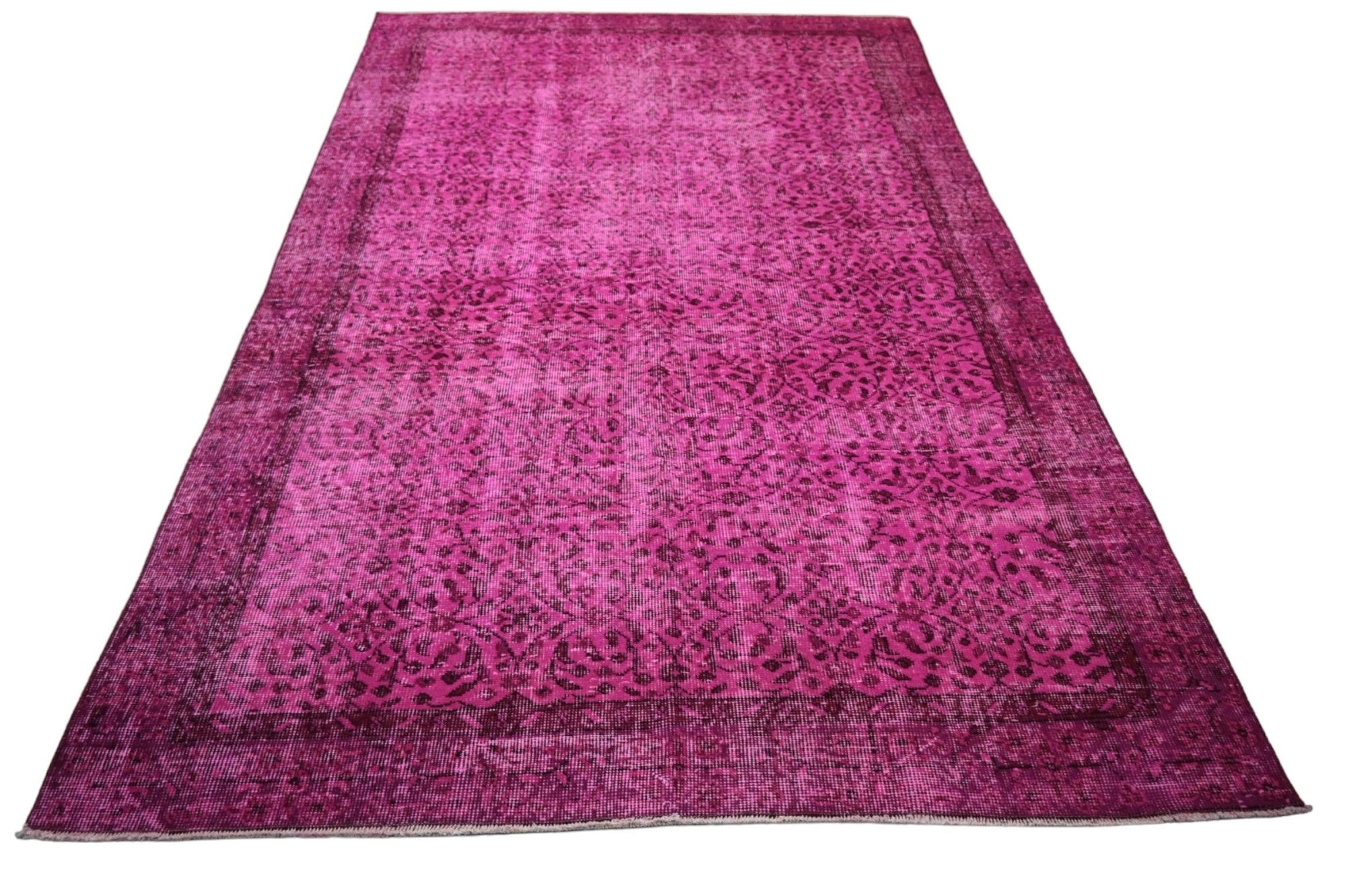 Roze vintage vloerkleed - E820