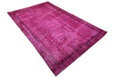 Roze vintage vloerkleed - E820 - Lavinta