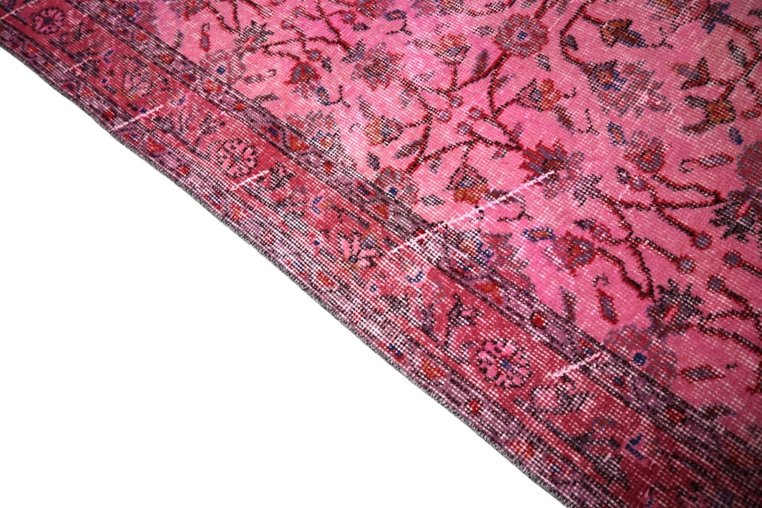 Roze vintage vloerkleed - E822 - Lavinta