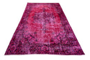 Roze vintage vloerkleed - E848 - Lavinta