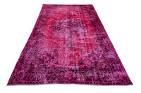 Roze vintage vloerkleed - E848 - Lavinta