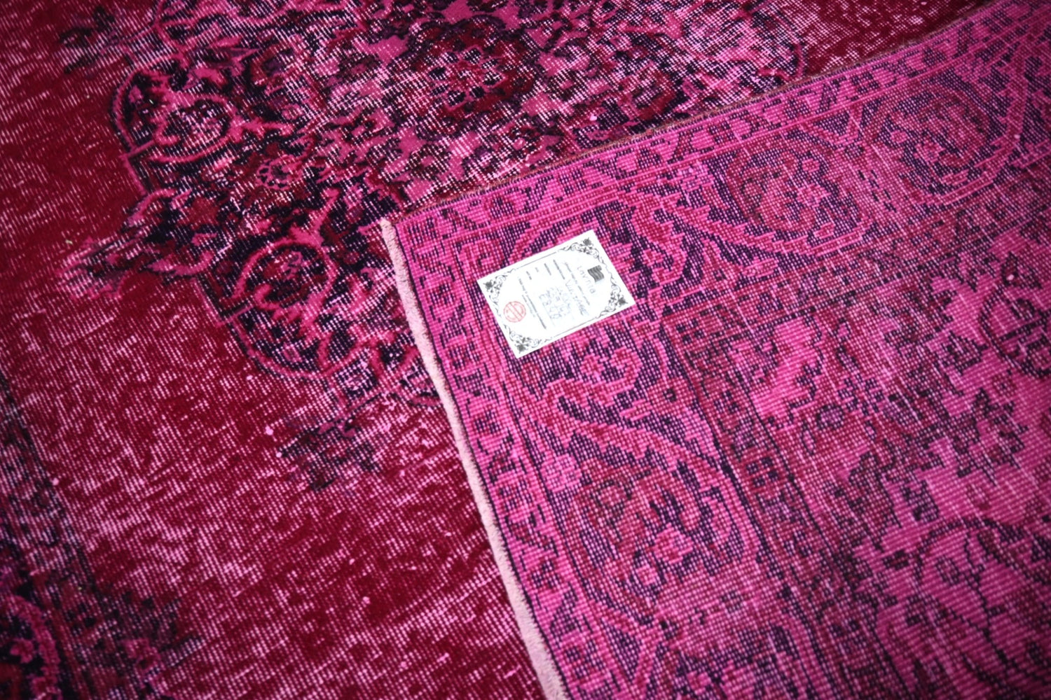 Roze vintage vloerkleed - E848 - Lavinta
