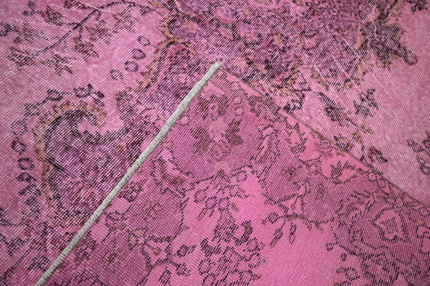 Roze vintage vloerkleed - E918 - Lavinta