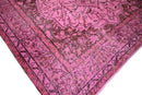 Roze vintage vloerkleed - E945 - Lavinta