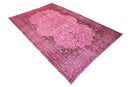 Roze vintage vloerkleed - E945 - Lavinta