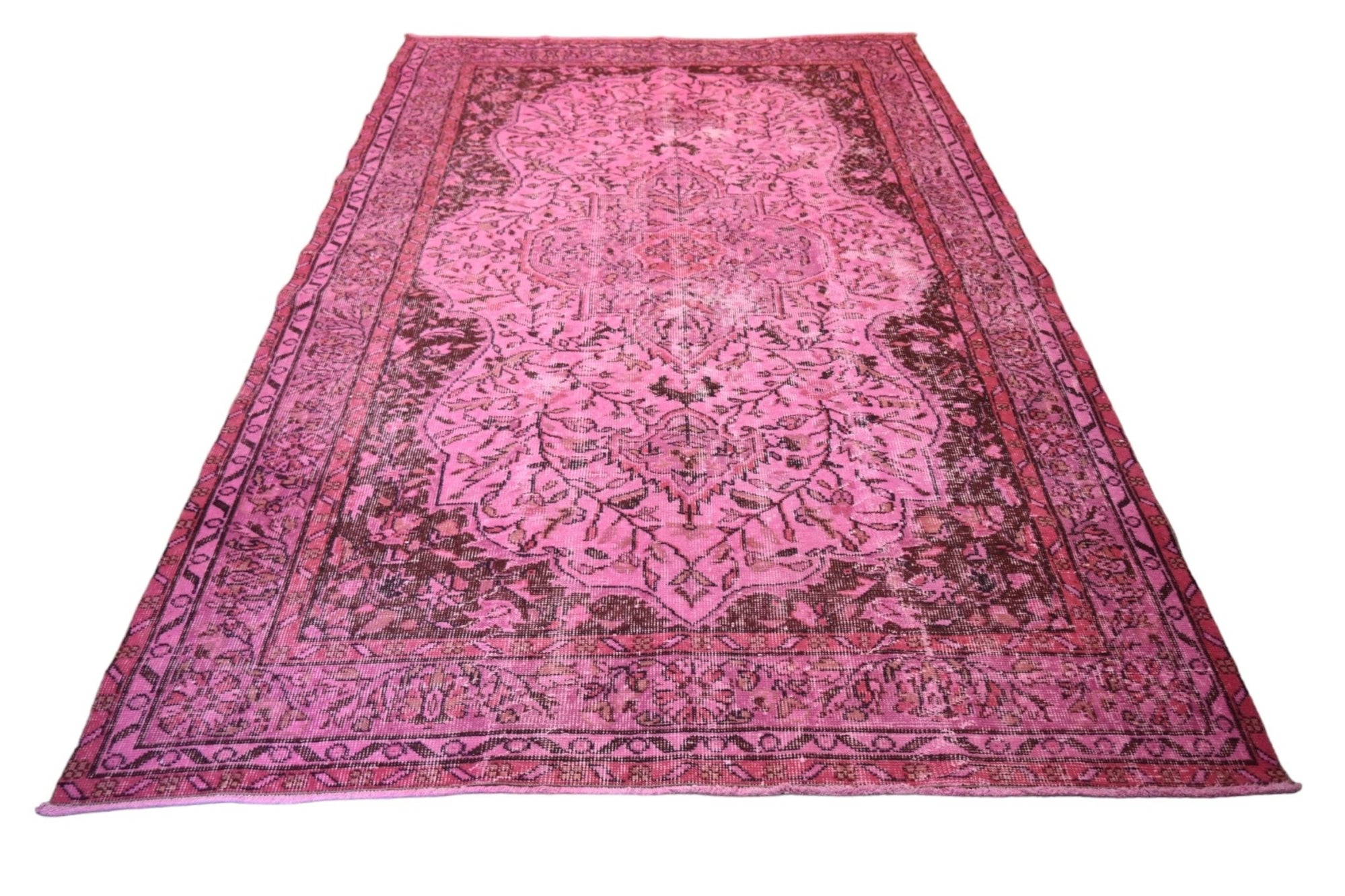 Pink Vintage Rug - E945