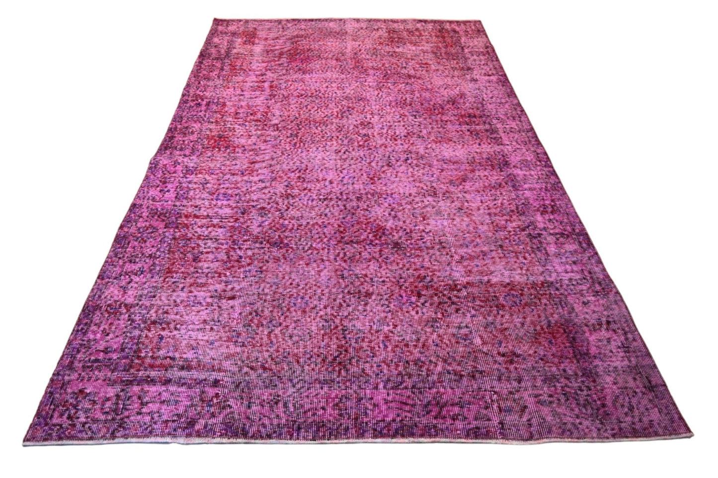 Roze vintage vloerkleed - E952 - Lavinta