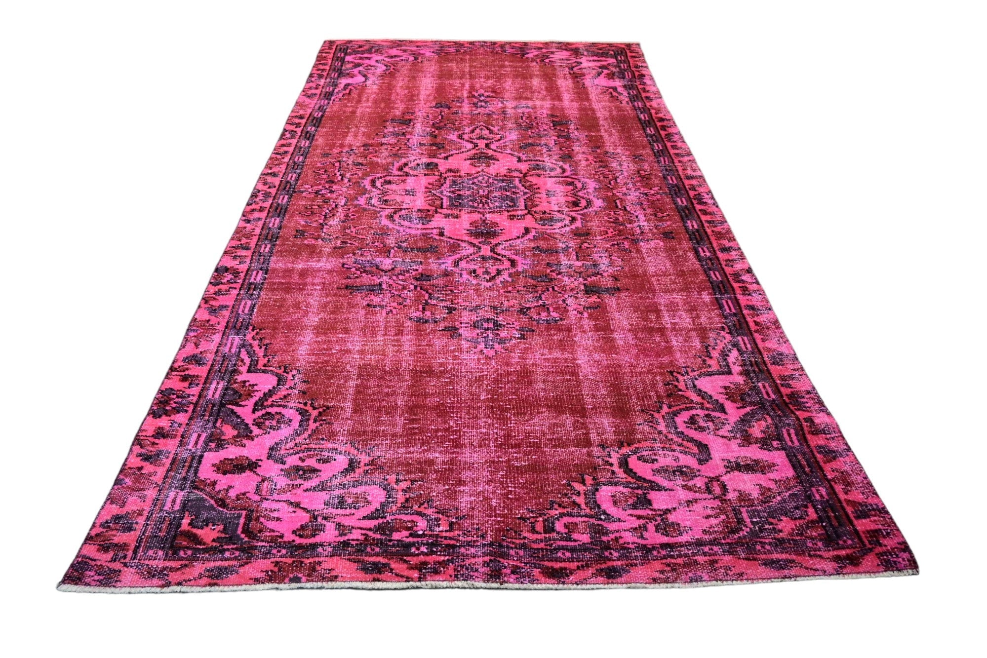 Pink Vintage Rug - E977