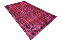 Roze vintage vloerkleed - E977 - Lavinta