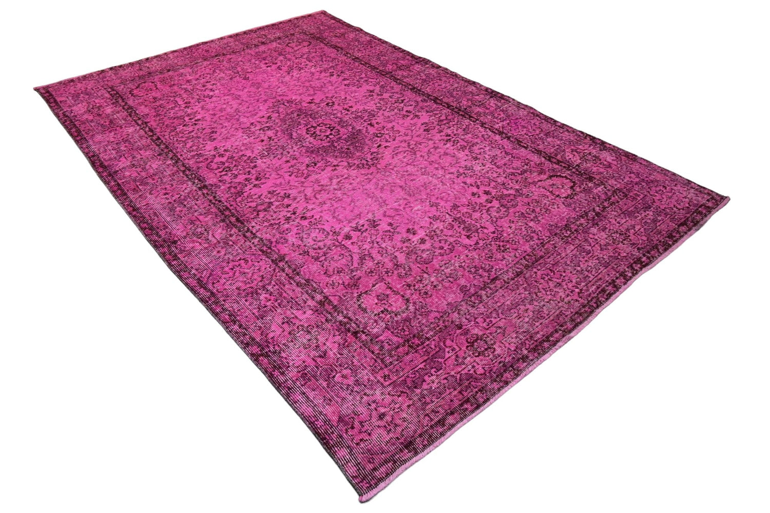 Roze vintage vloerkleed - E980 - Lavinta