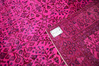 Roze vintage vloerkleed - E982 - Lavinta