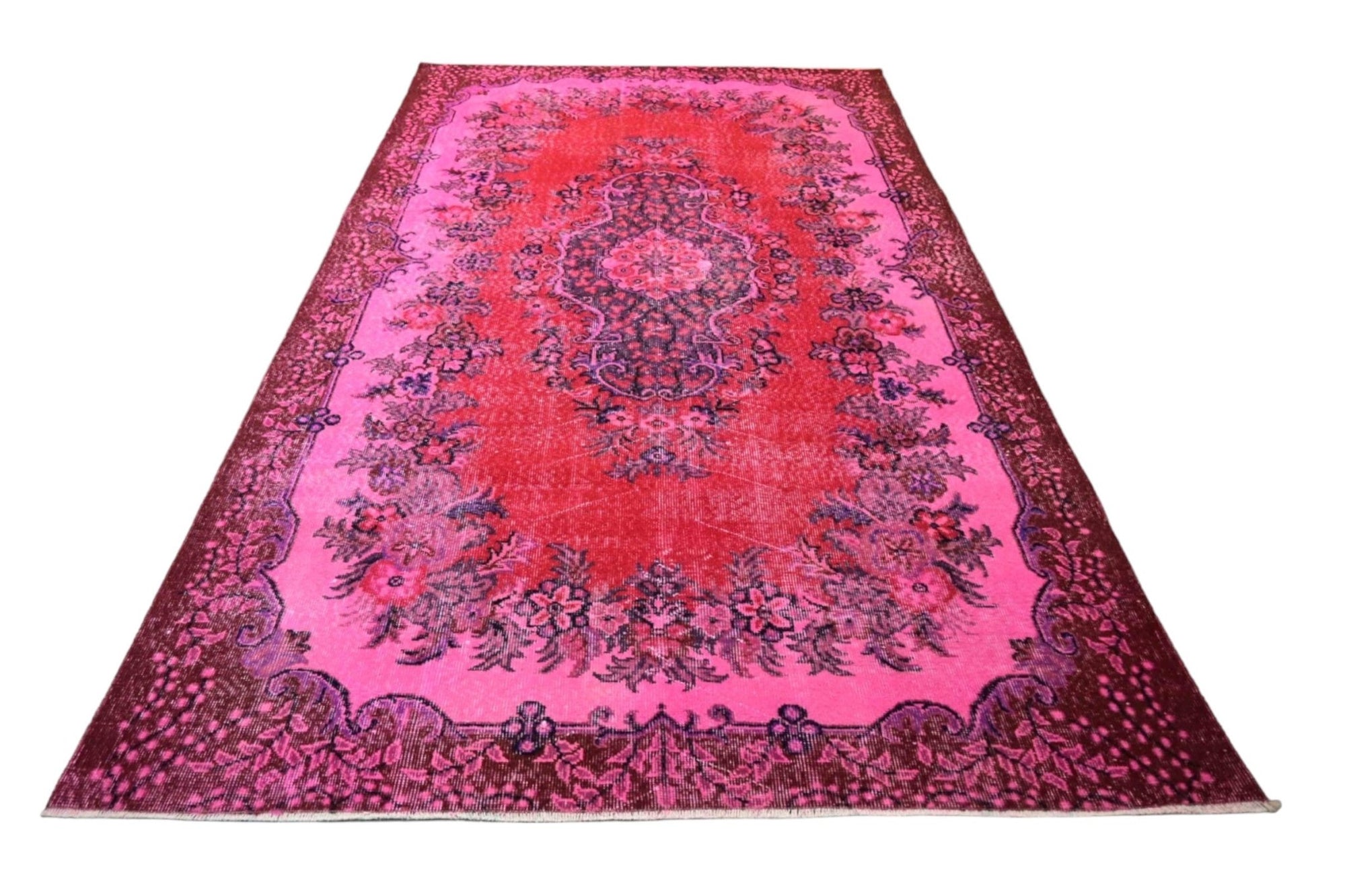 Pink Vintage Rug - E985