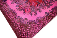 Roze vintage vloerkleed - E985 - Lavinta