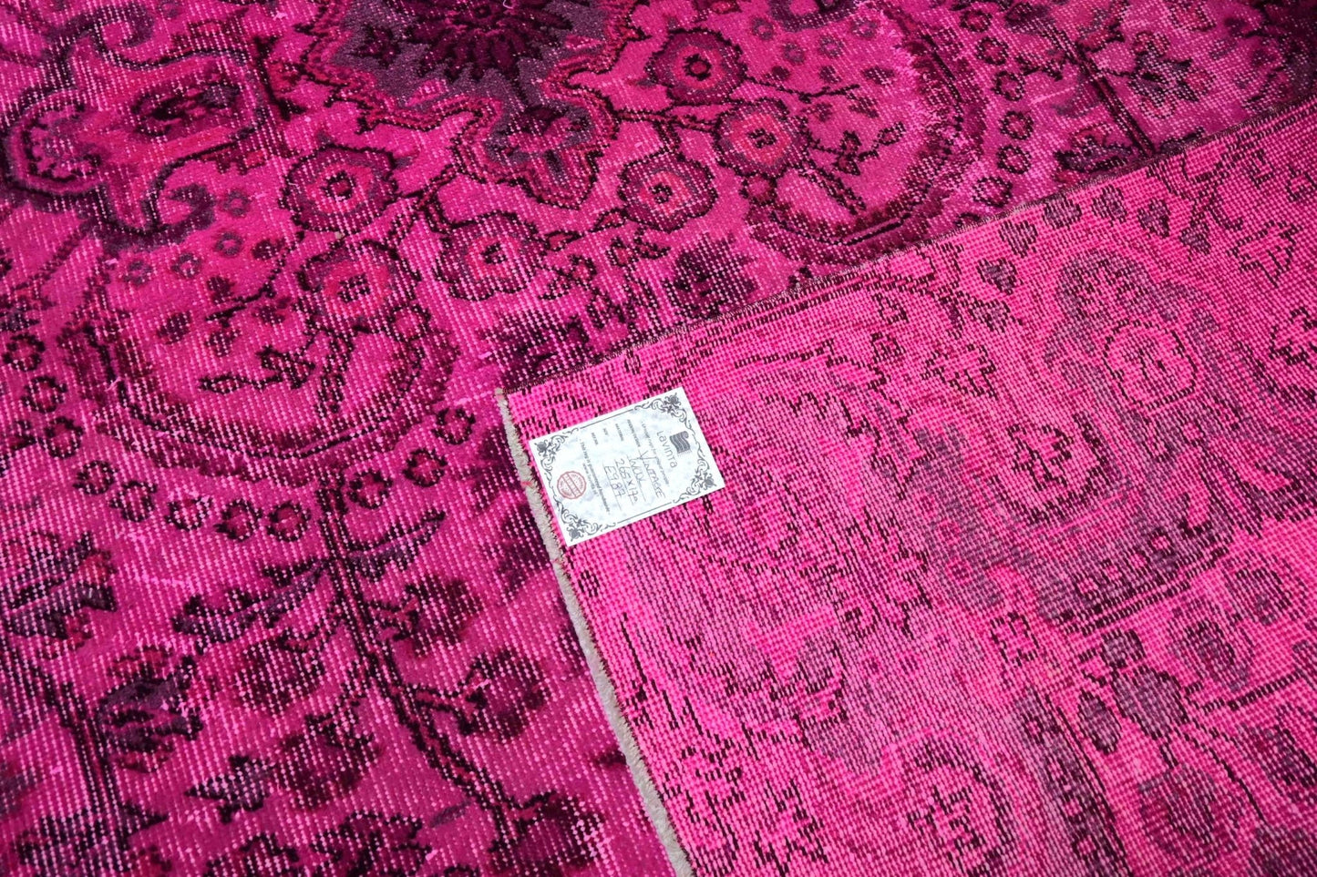 Roze vintage vloerkleed - E987 - Lavinta