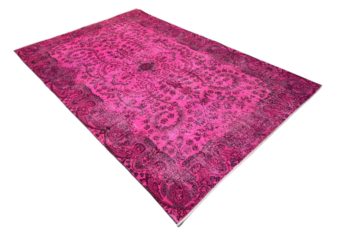 Roze vintage vloerkleed - E987 - Lavinta