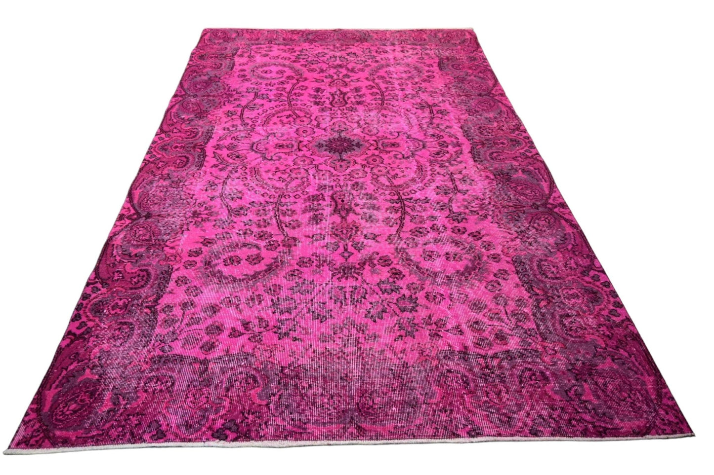 Roze vintage vloerkleed - E987 - Lavinta