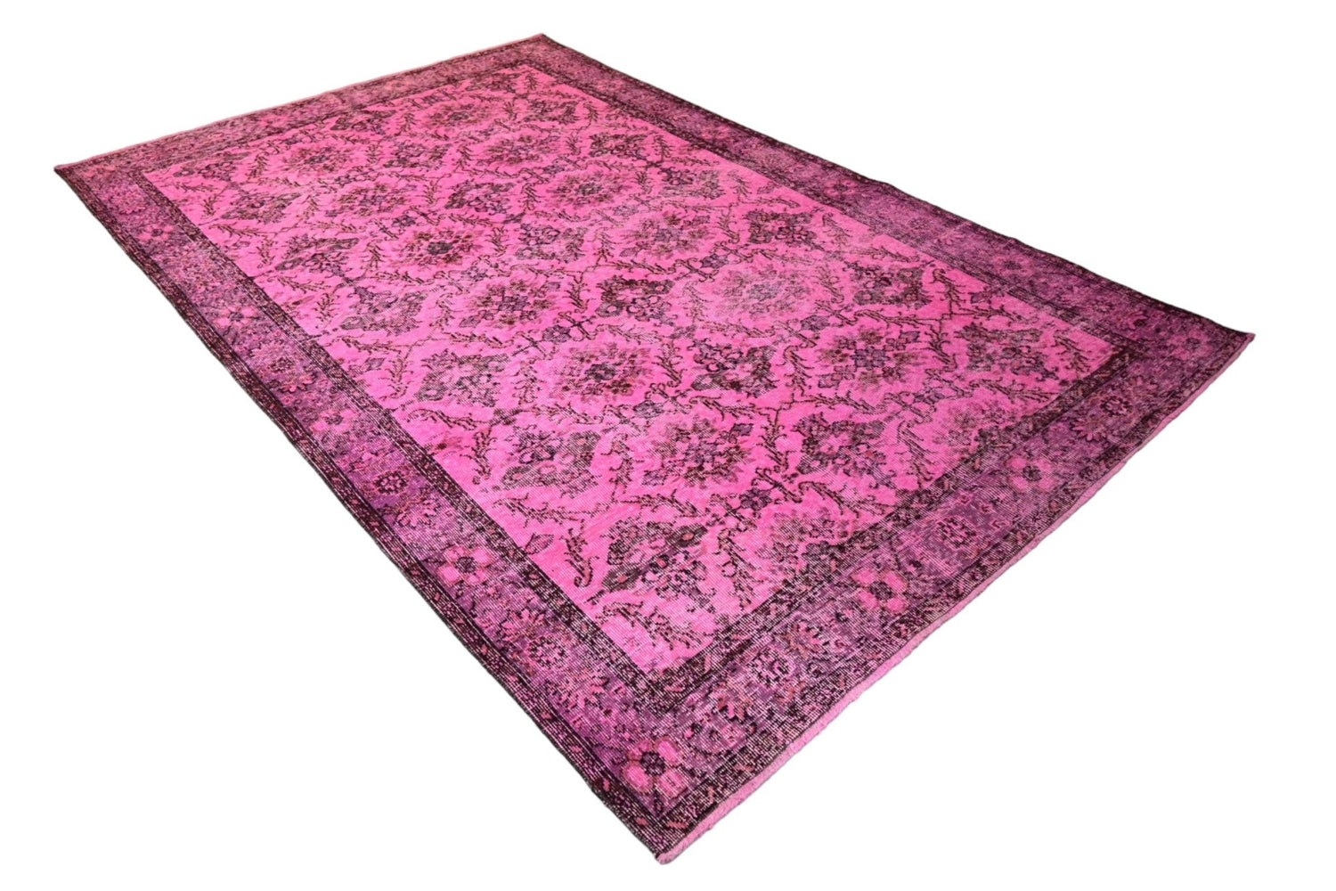 Roze vintage vloerkleed - E994 - Lavinta