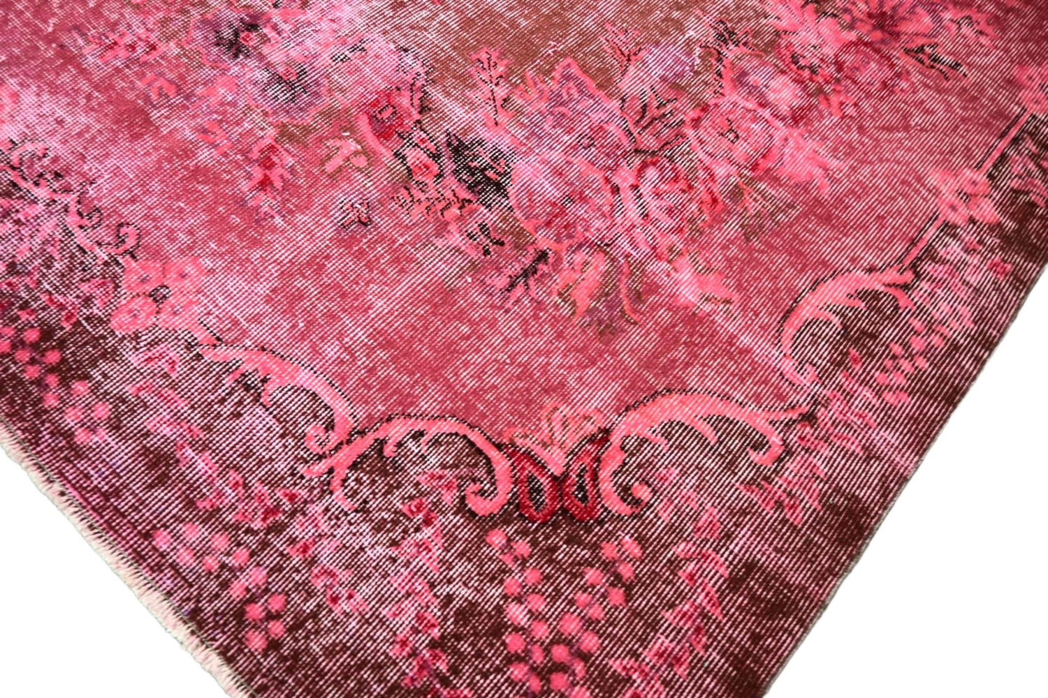 Roze vintage vloerkleed - F156 - Lavinta