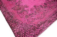 Roze vintage vloerkleed - F158 - Lavinta