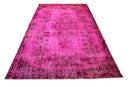 Roze vintage vloerkleed - F191 - Lavinta