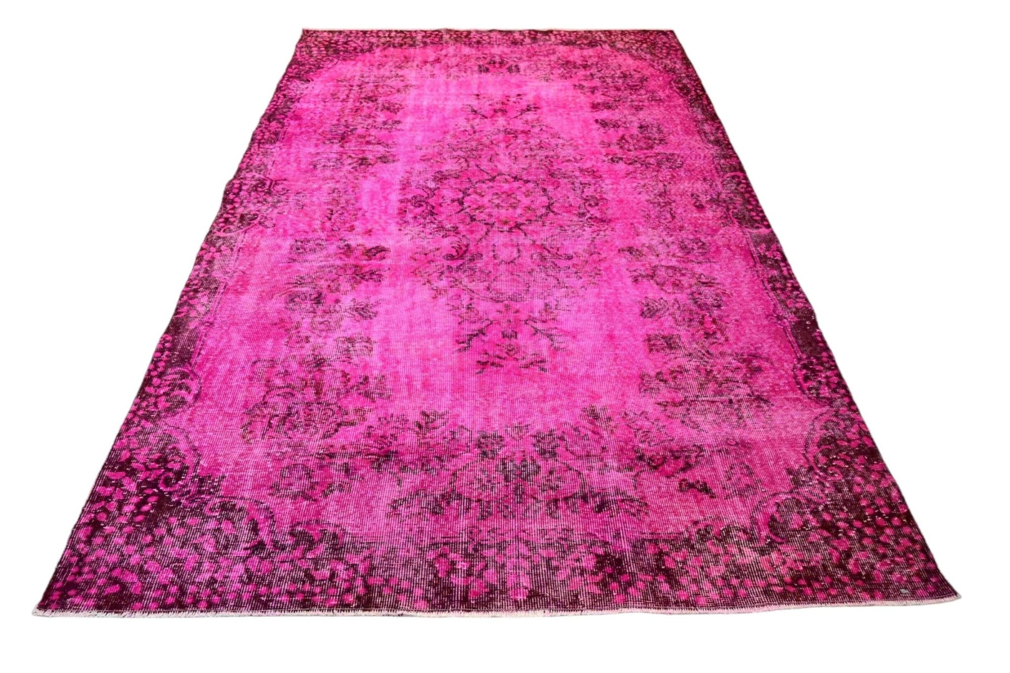 Roze vintage vloerkleed - F191