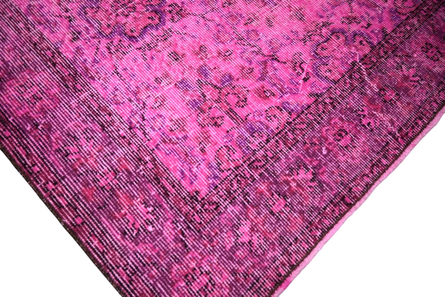 Roze vintage vloerkleed - F209 - Lavinta