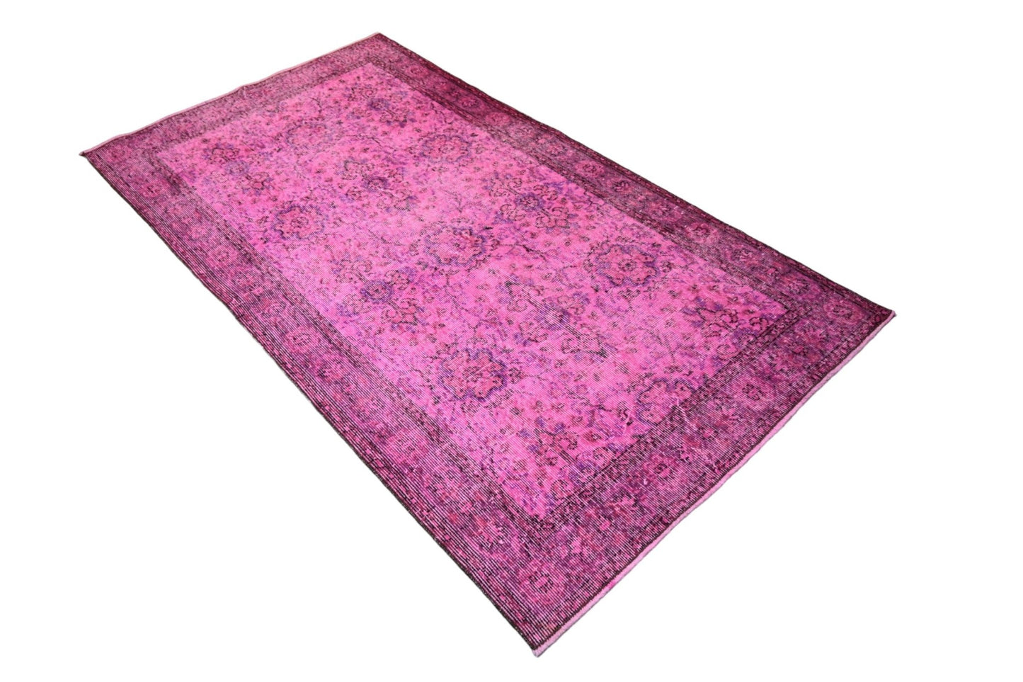 Roze vintage vloerkleed - F209 - Lavinta