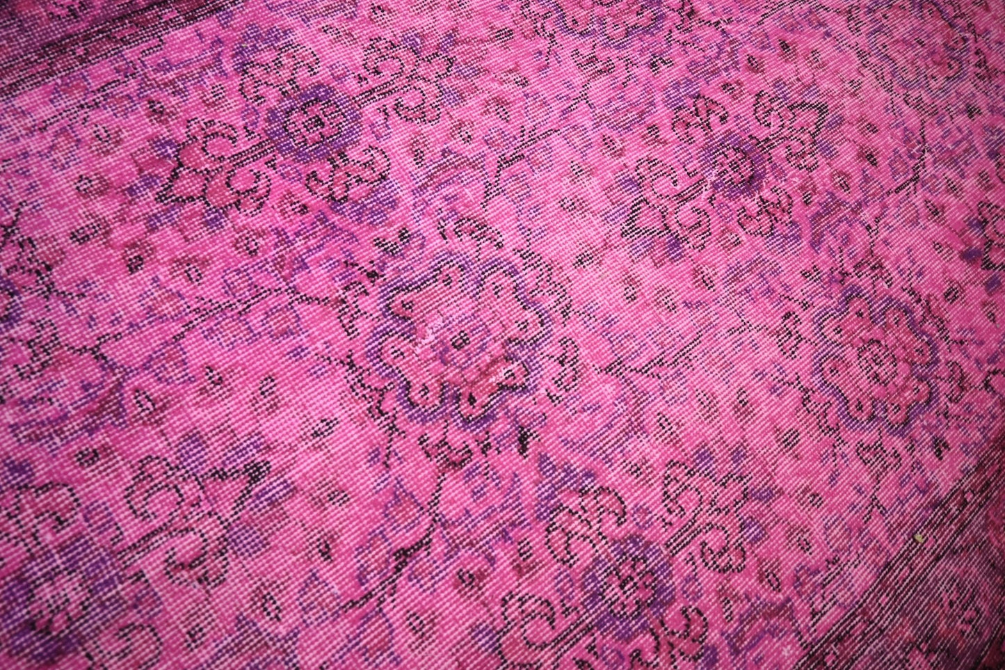 Roze vintage vloerkleed - F209 - Lavinta