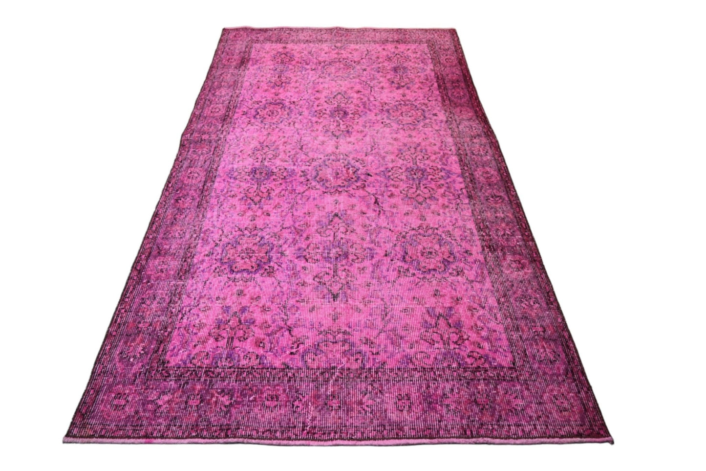 Roze vintage vloerkleed - F209 - Lavinta