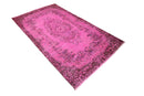 Roze vintage vloerkleed - F218 - Lavinta