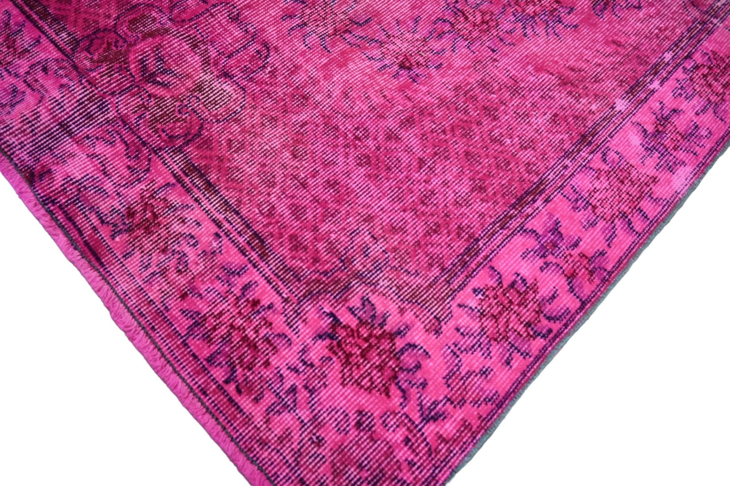 Roze vintage vloerkleed - F224 - Lavinta