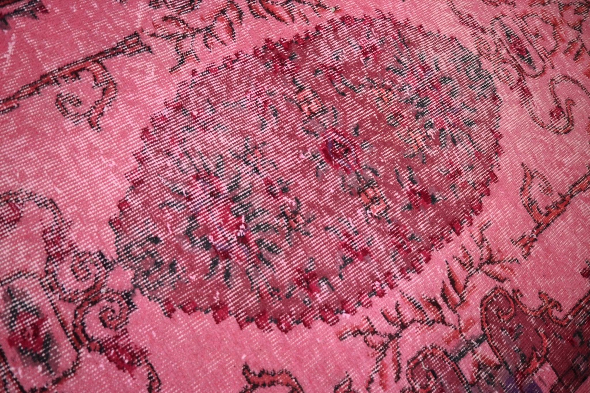 Roze vintage vloerkleed - F228 - Lavinta