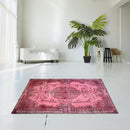 Roze vintage vloerkleed - F228 - Lavinta