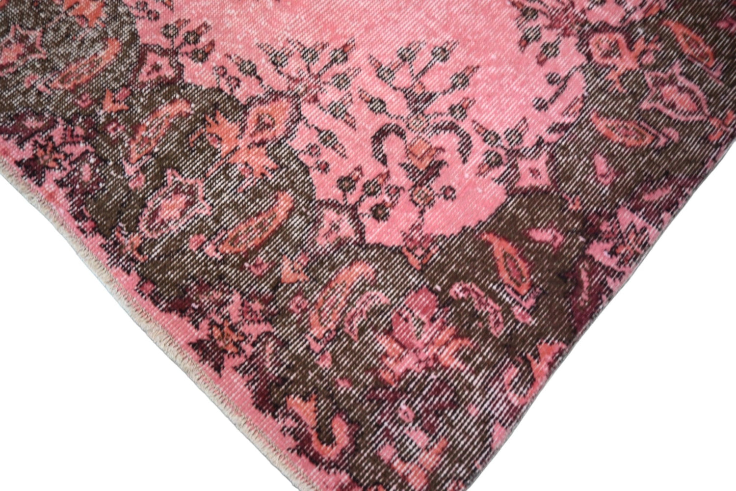 Roze vintage vloerkleed - F237 - Lavinta