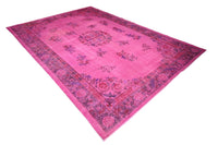 Roze vintage vloerkleed - F267 - Lavinta