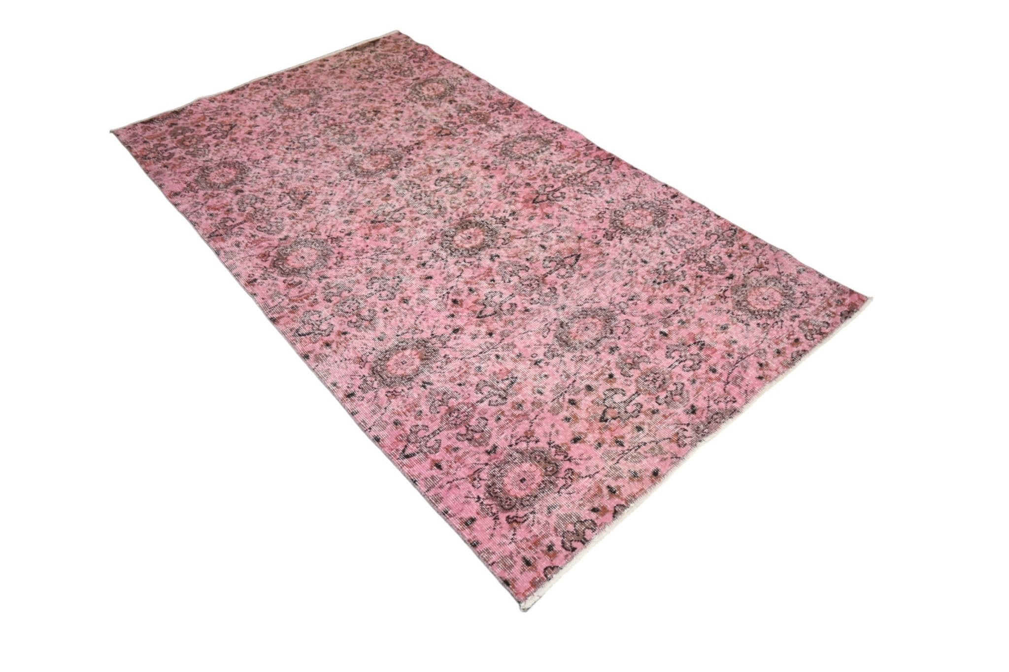 Roze vintage vloerkleed - F271 - Lavinta