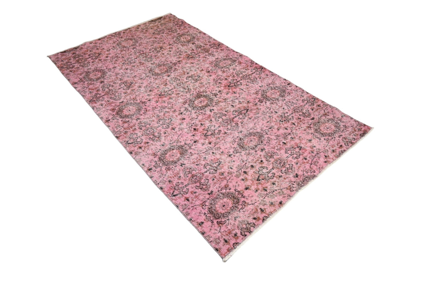 Roze vintage vloerkleed - F271 - Lavinta