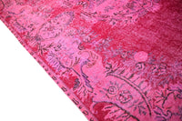 Roze vintage vloerkleed - F381 - Lavinta