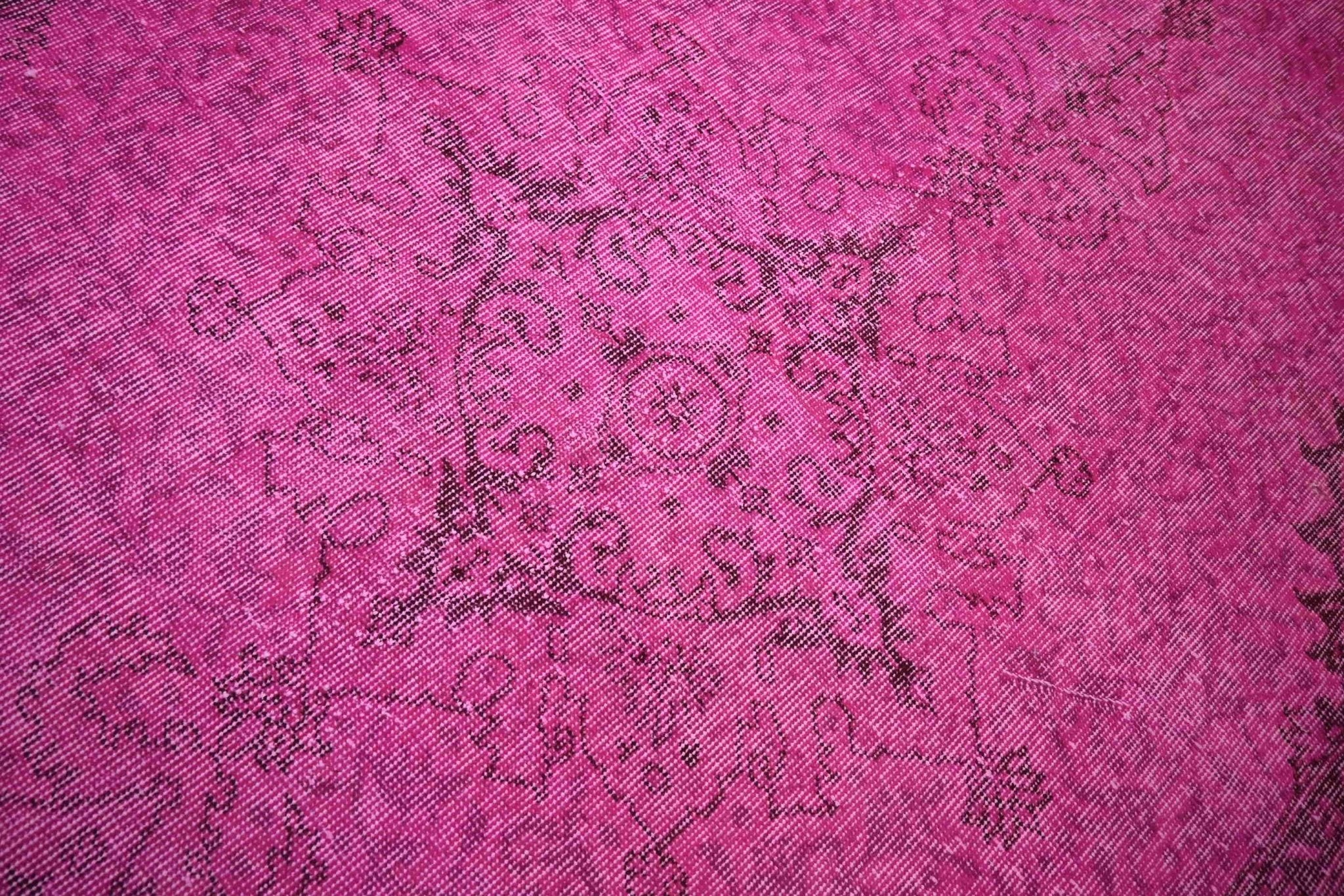 Roze vintage vloerkleed - F385 - Lavinta