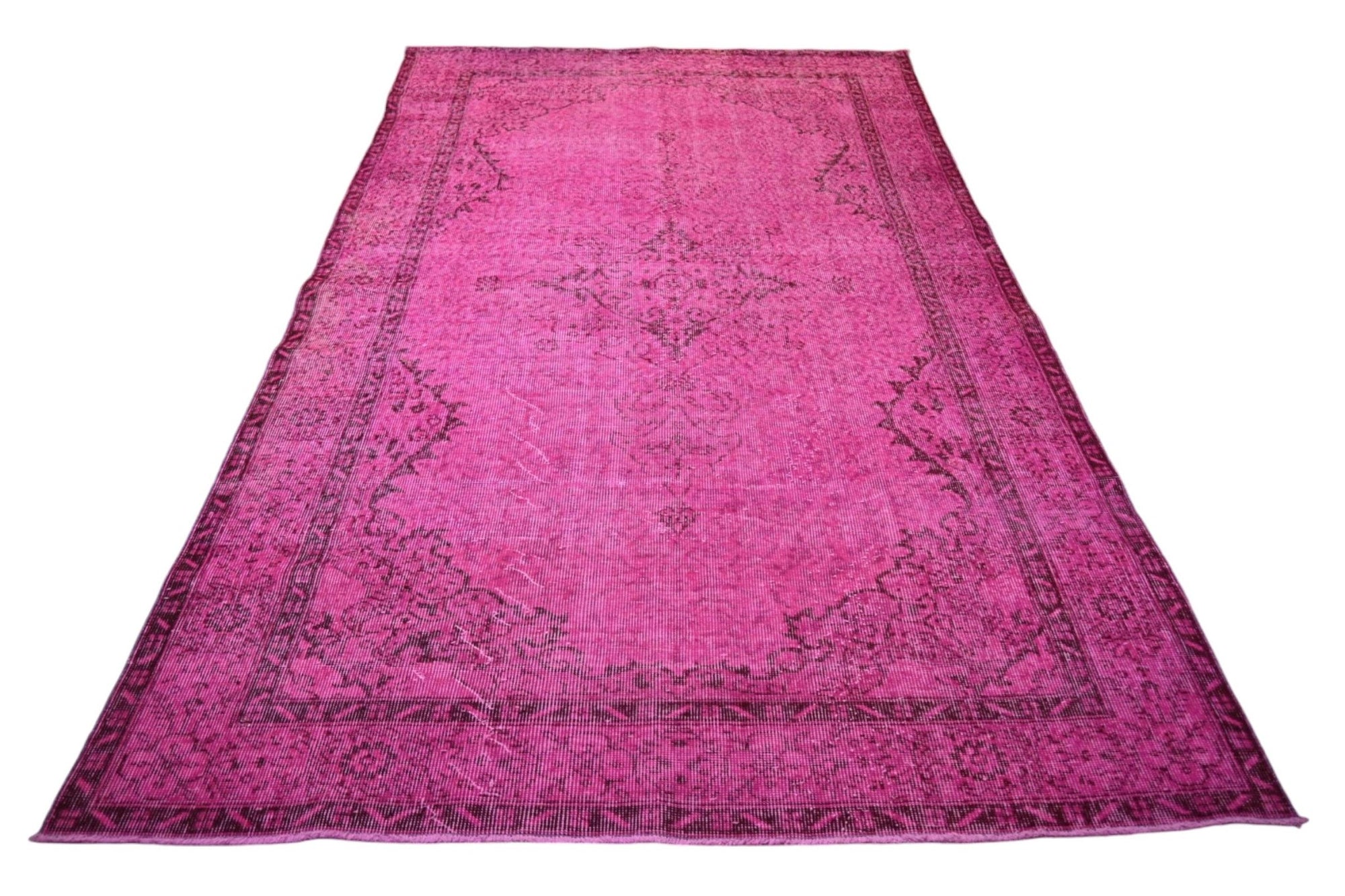 Pink Vintage Rug - F385