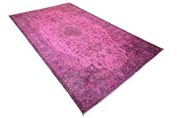 Roze vintage vloerkleed - F406 - Lavinta