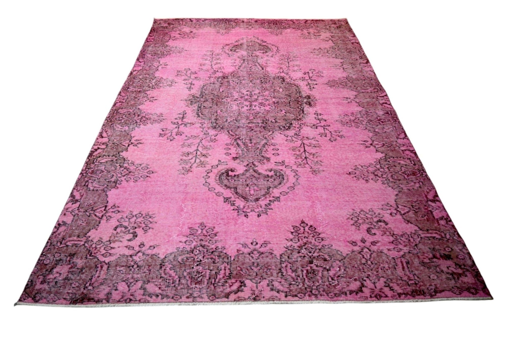 Pink Vintage Rug - F408