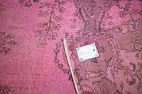 Roze vintage vloerkleed - F408 - Lavinta