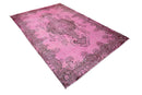 Roze vintage vloerkleed - F408 - Lavinta