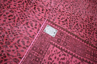 Roze vintage vloerkleed - F412 - Lavinta