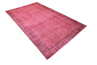 Roze vintage vloerkleed - F412 - Lavinta